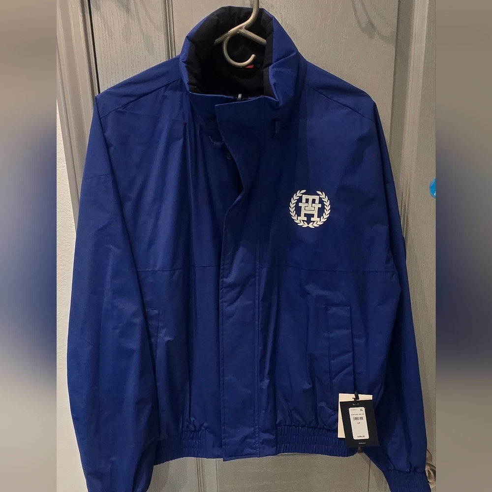 Tommy Hilfiger Royal Blue/ Dark Blue Reversible light jacket